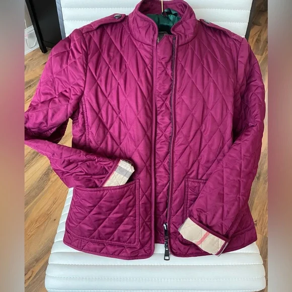 Burberry Jackets Coats Burberry Brit Diamond Quilted
